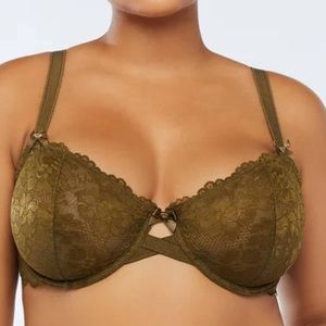 Floral Lace Unlined Bra